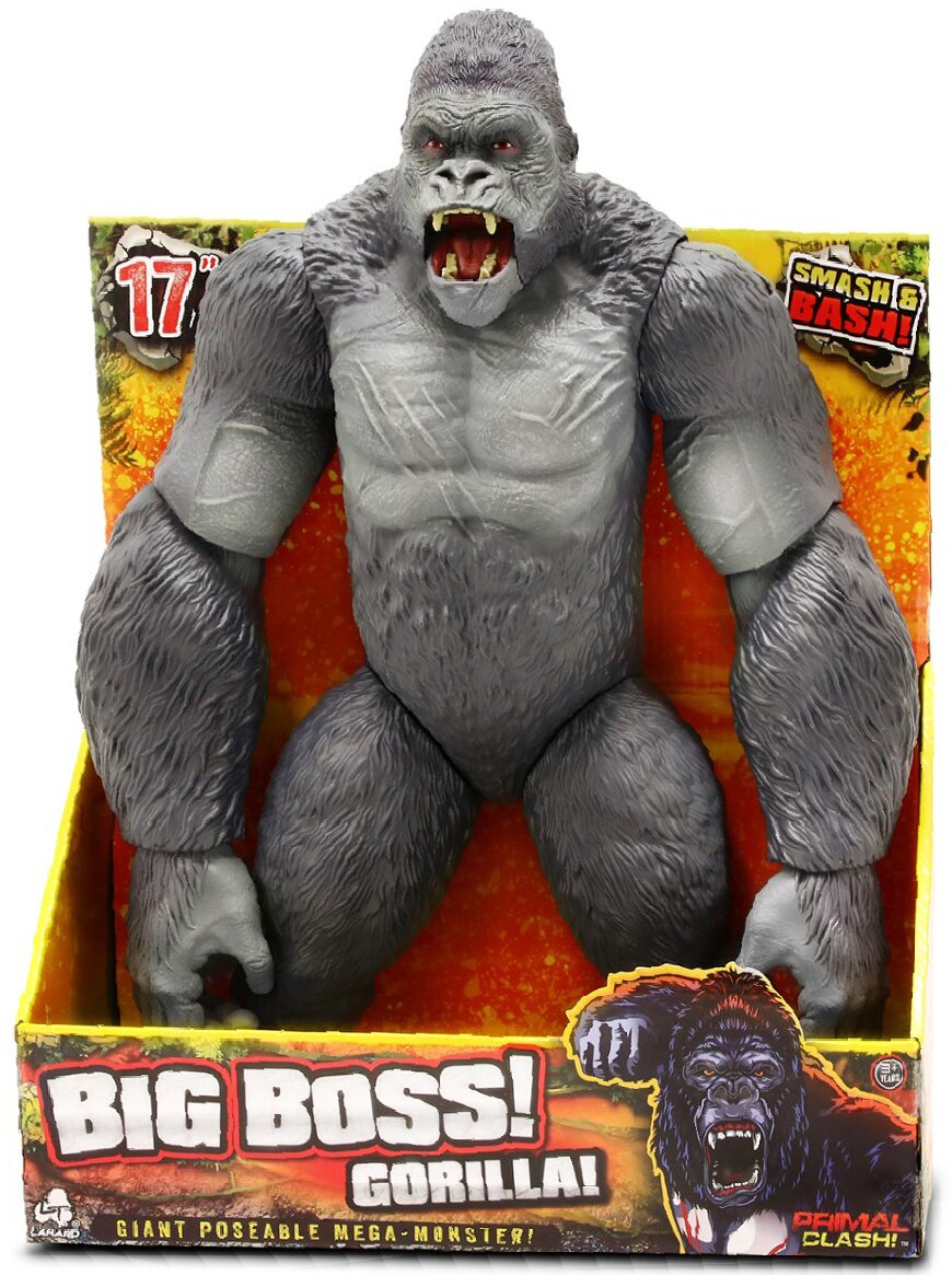 Lanard Toys Figurina articulata Gorila uriasa Primal Clash 42 cm
