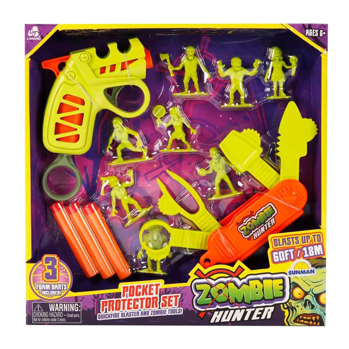 Lanard Toys Set arme de jucarie Pocket Protector Zombie Hunter