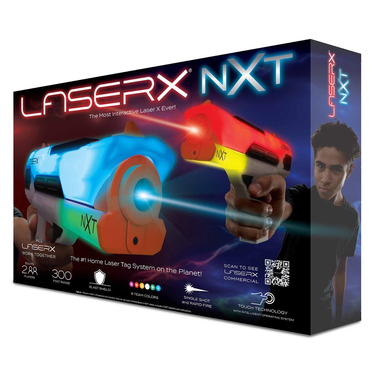 Laser X Set Double Blasters NXT 90 metri