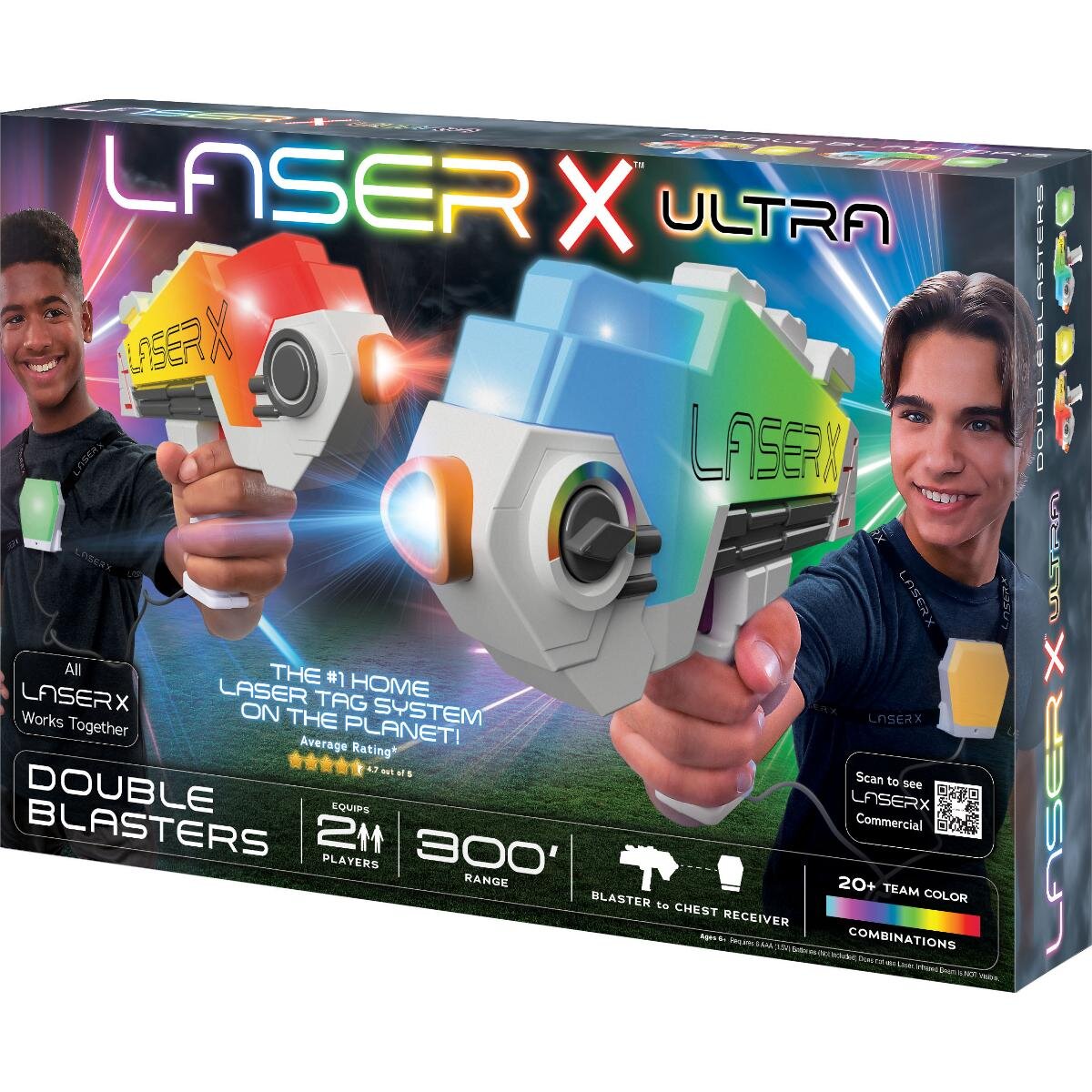 Laser X Set Double Blasters Revolution Ultra 90 metri