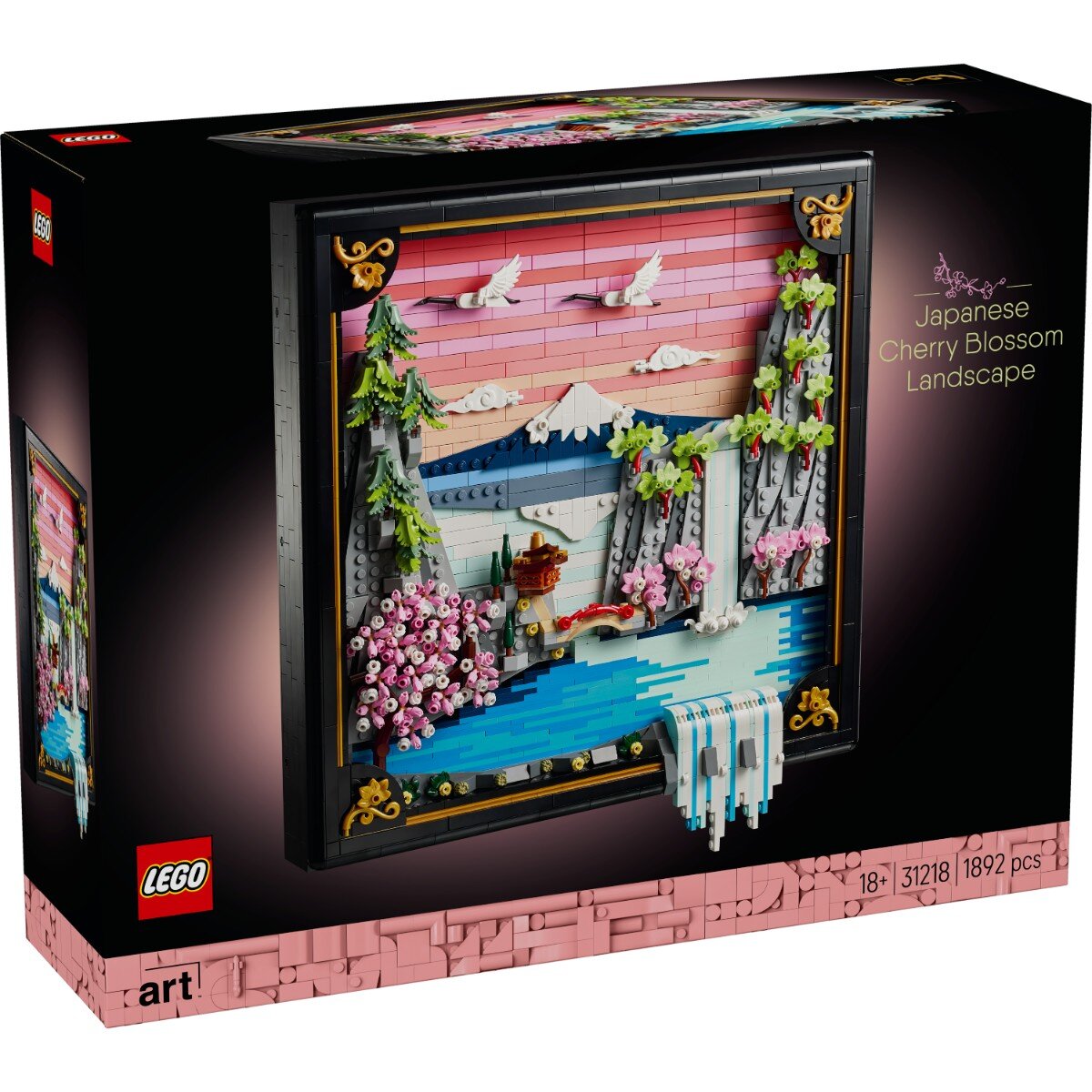 LEGO® Art - Peisaj cu flori de cires japonez (31218)