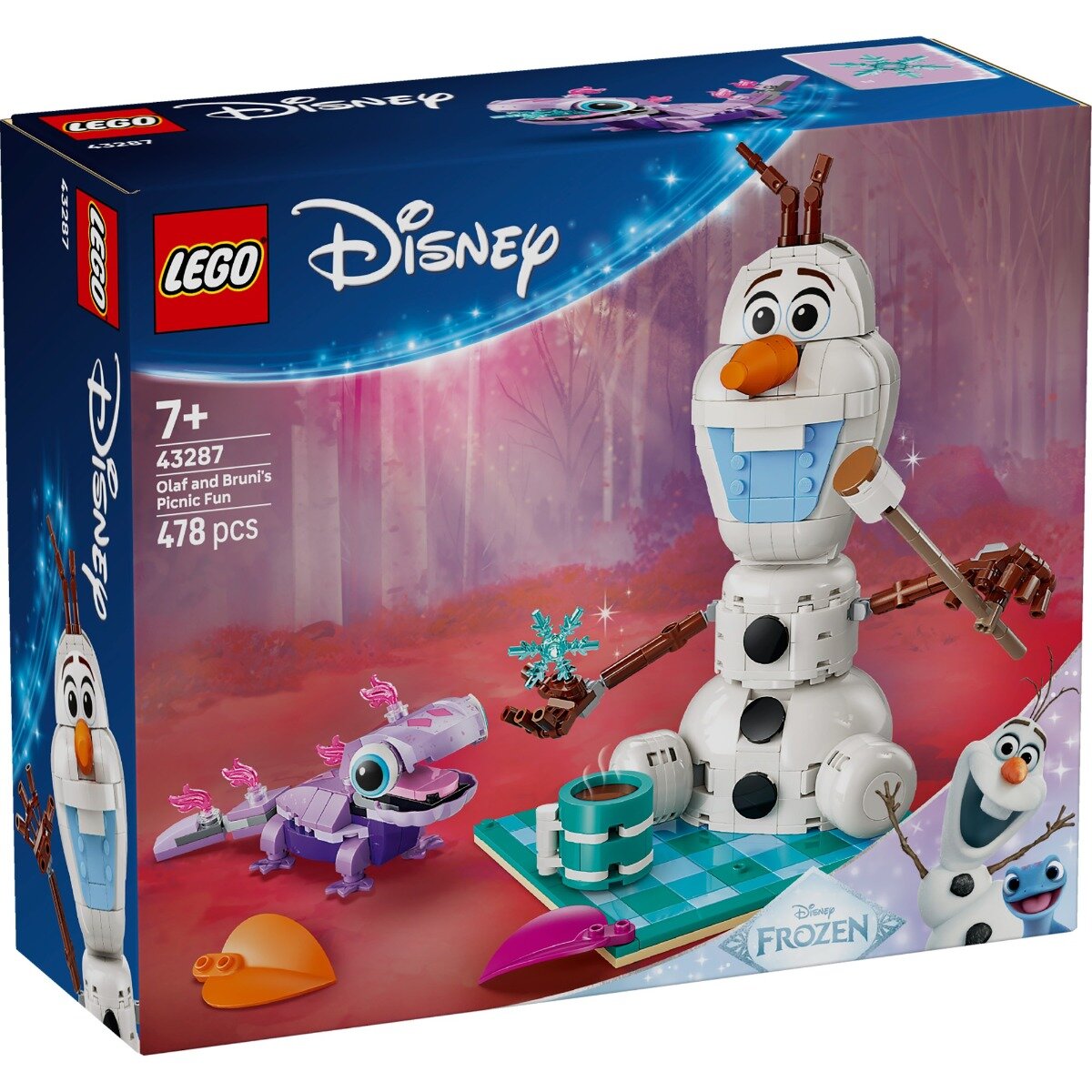 LEGO® Disney Princess - Distractie la picnic cu Olaf si Bruni (43287)