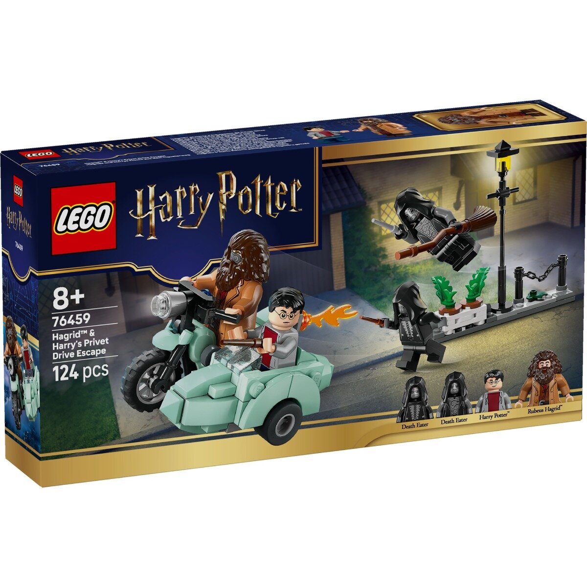 LEGO® Harry Potter - Hagrid si Harry in fuga de pe Aleea Boschetelor (76459)