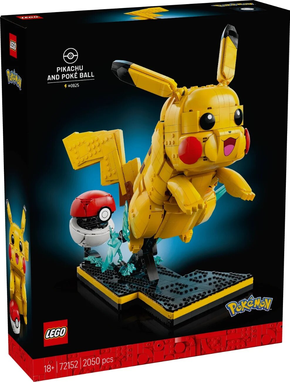 LEGO® Pokémon - Pikachu si Poké Ball (72152)