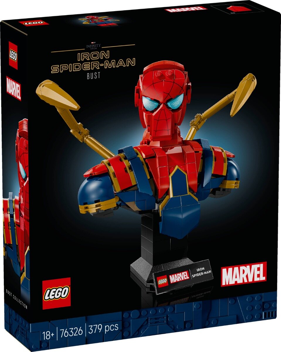 LEGO® Super Heroes - Bustul lui Iron Spider-Man (76326)