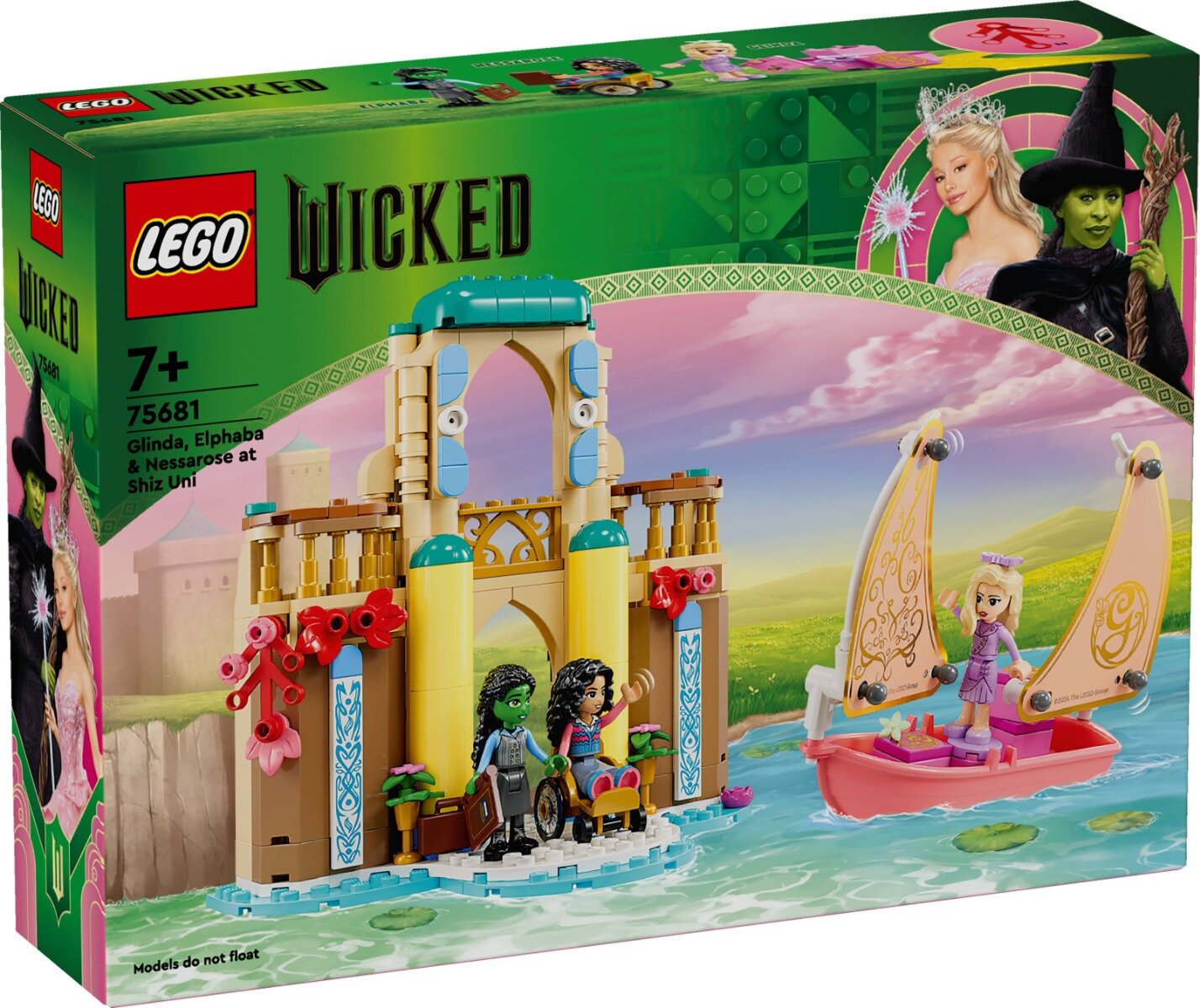 LEGO® Wicked - Glinda Elphaba si Nessarose la Universitatea Shiz (75681)