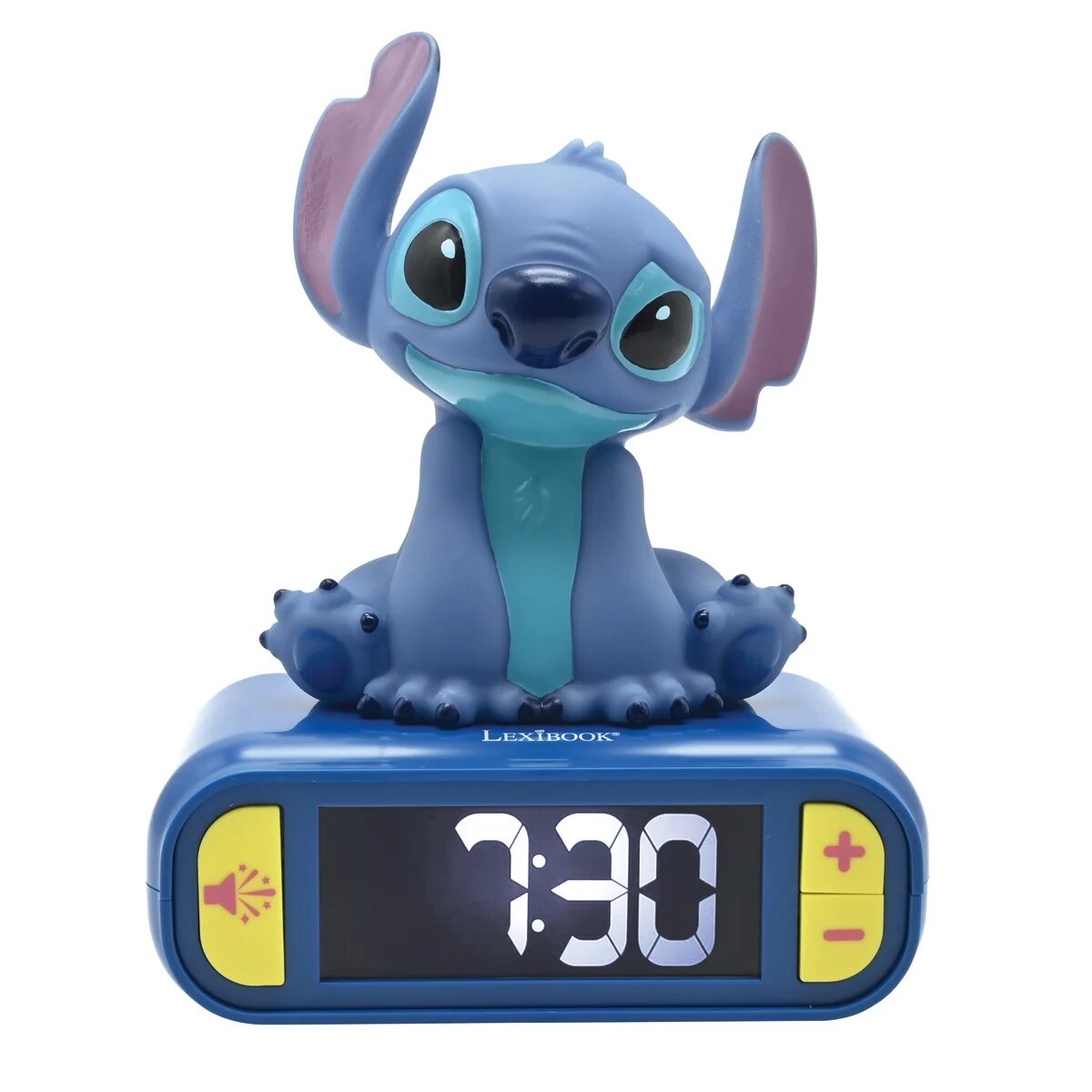 Lexibook Ceas digital cu alarma si lumina Disney Stitch