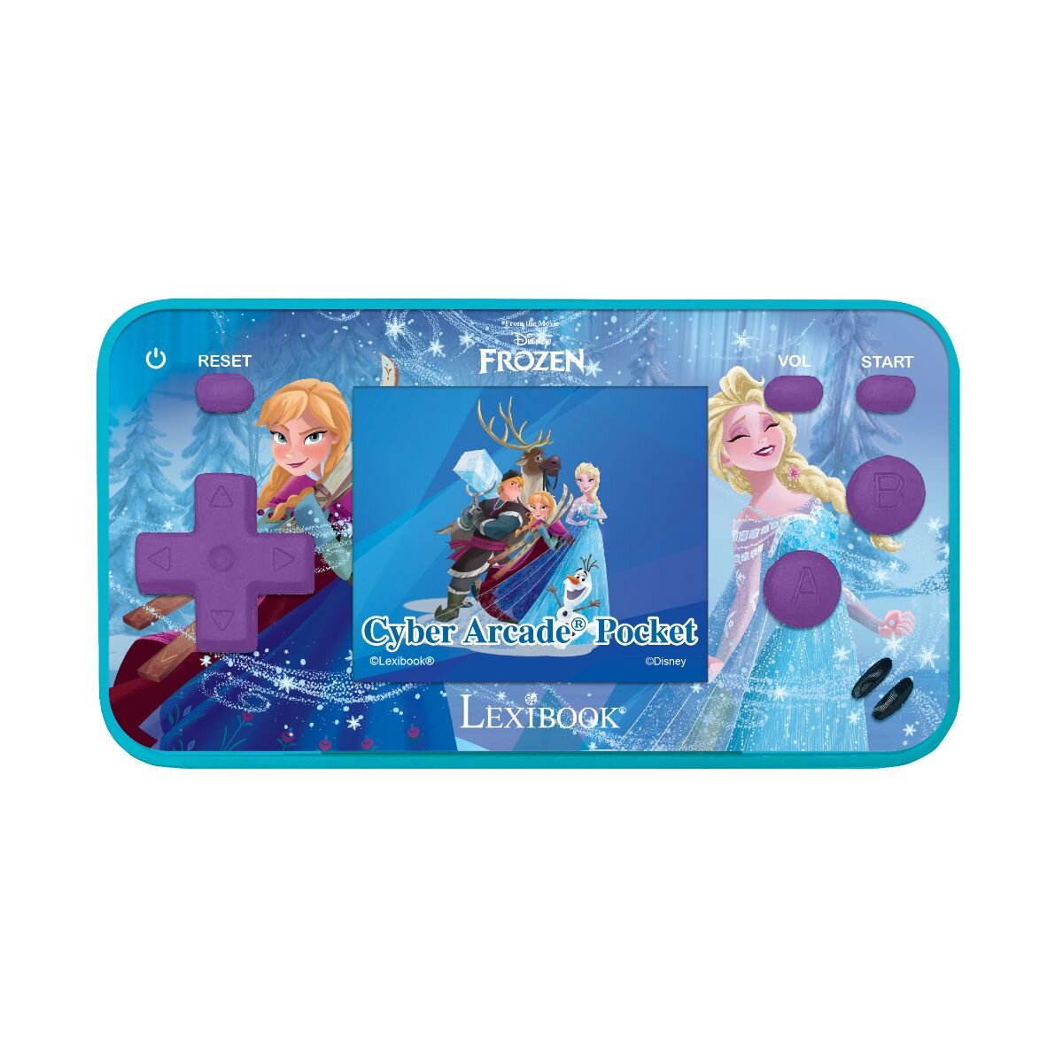 Lexibook Consola portabila Cyber Arcade 150 Jocuri Disney Frozen