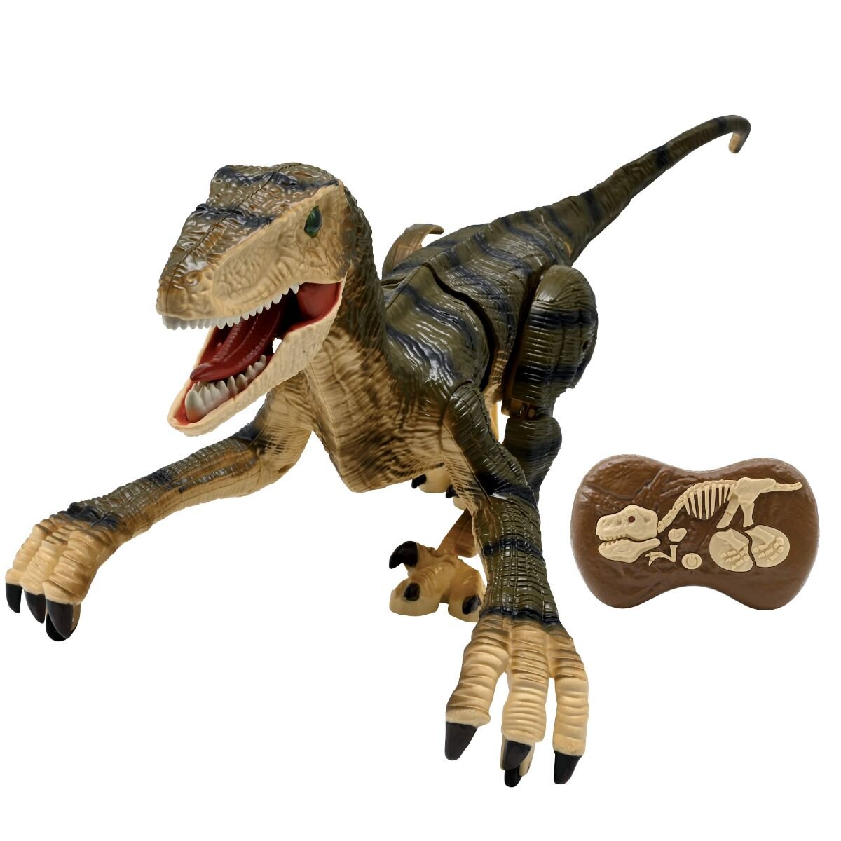 Lexibook Dinozaur cu telecomanda si efecte de sunet realiste Velociraptor