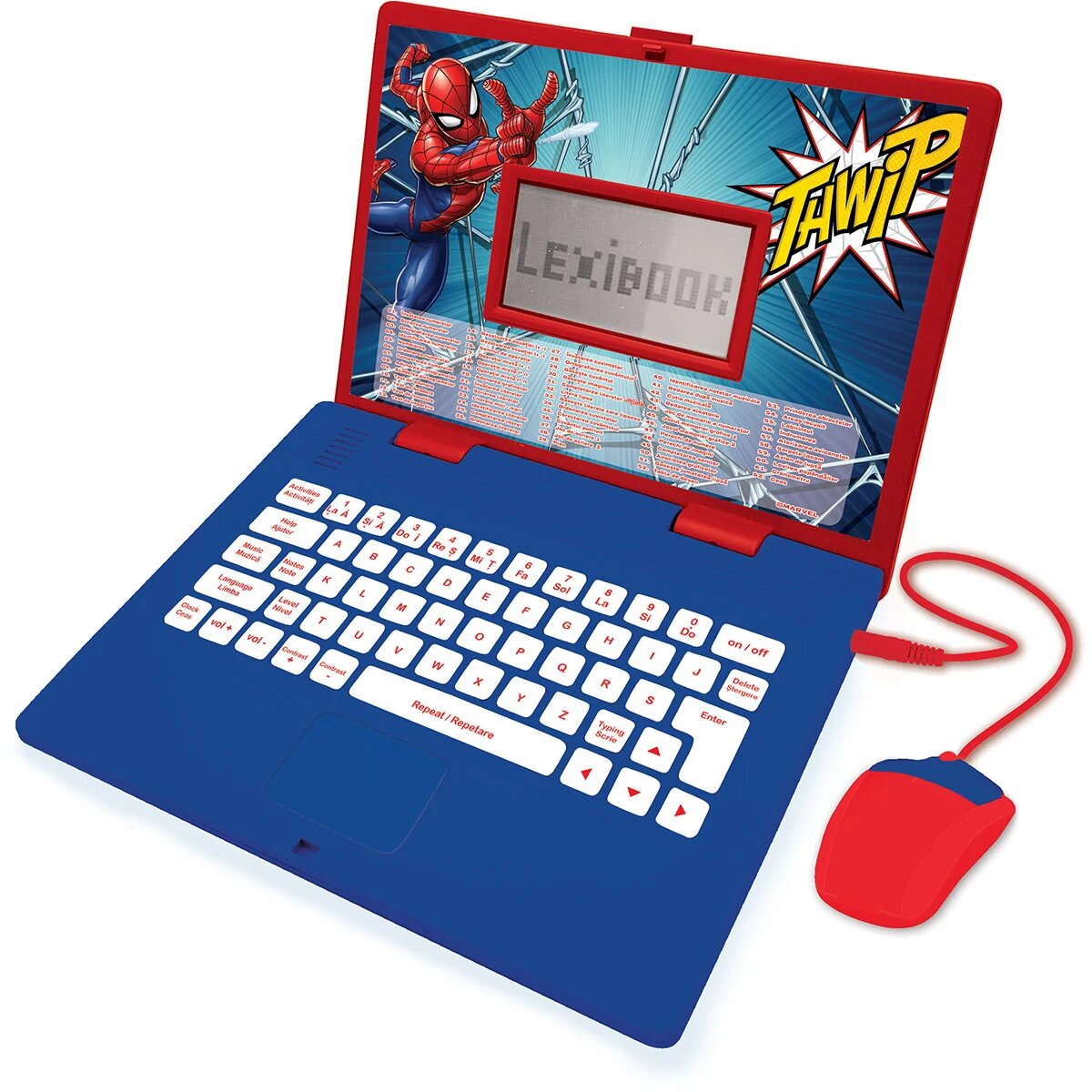 Lexibook Laptop educational Spiderman 124 de activitati