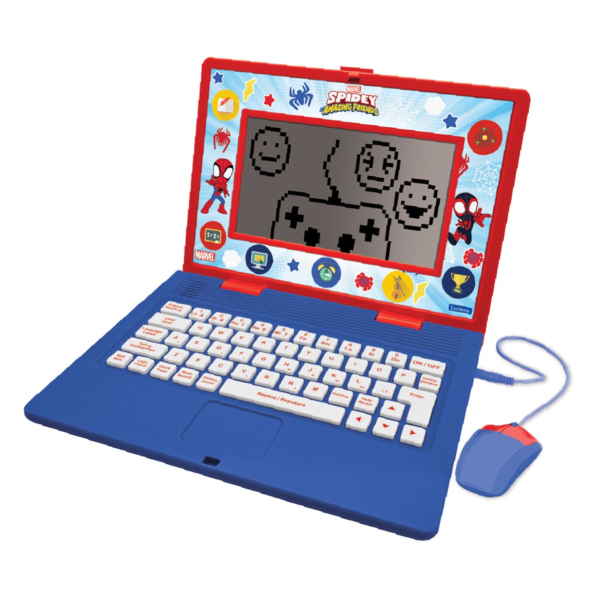 Lexibook Laptop educational Spidey 170 de activitati