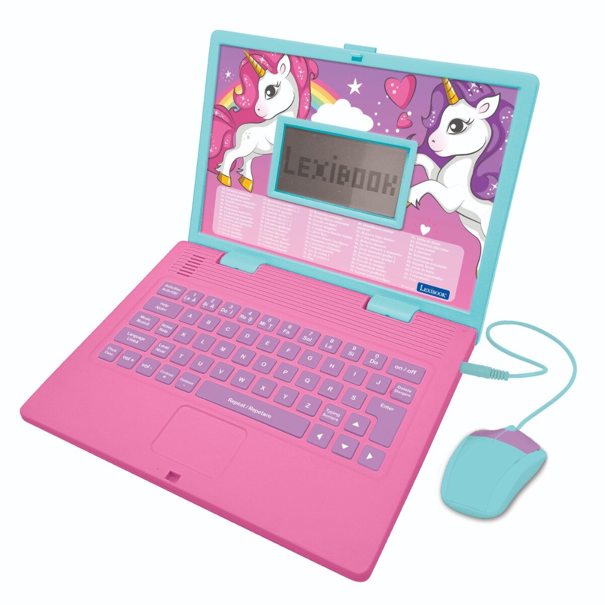 Lexibook Laptop educational Unicorn 124 activitati