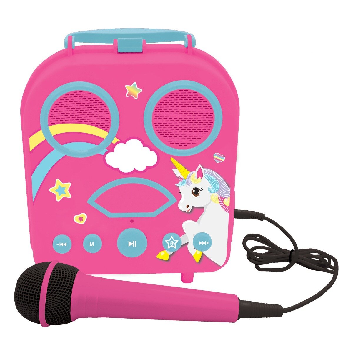 Lexibook Set pentru karaoke portabil Unicorn