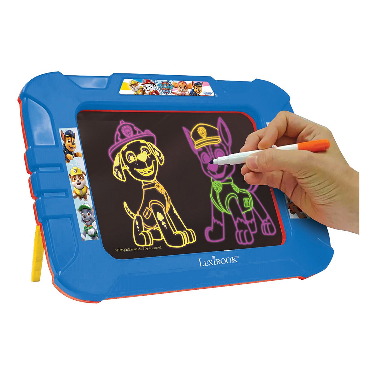 Lexibook Tableta de desenat cu sabloane si culori Paw Patrol