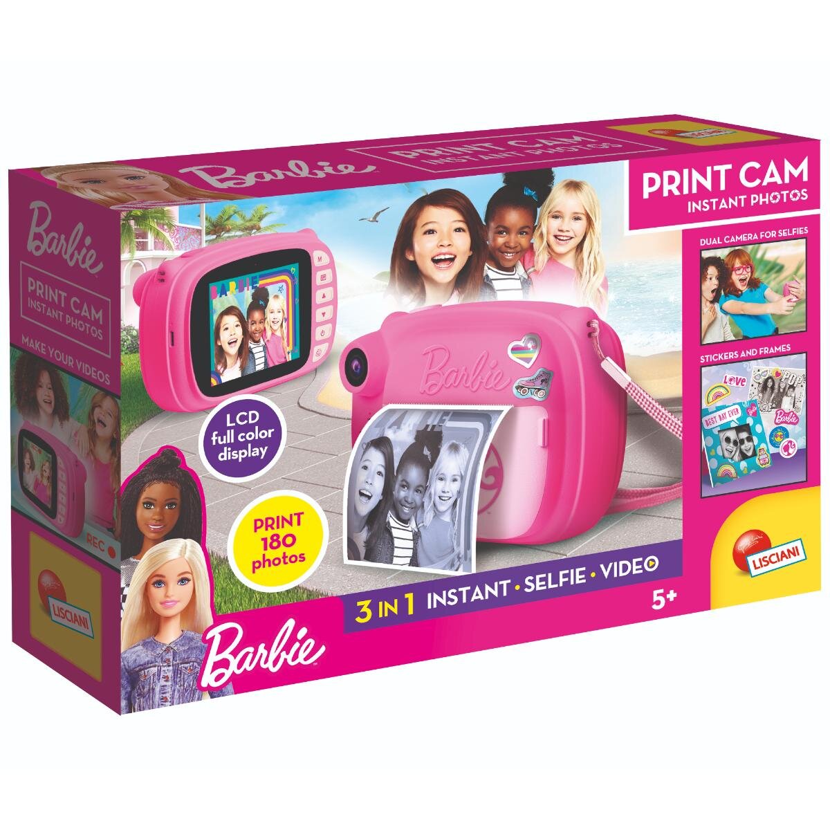 LISCIANI Camera foto instant Barbie