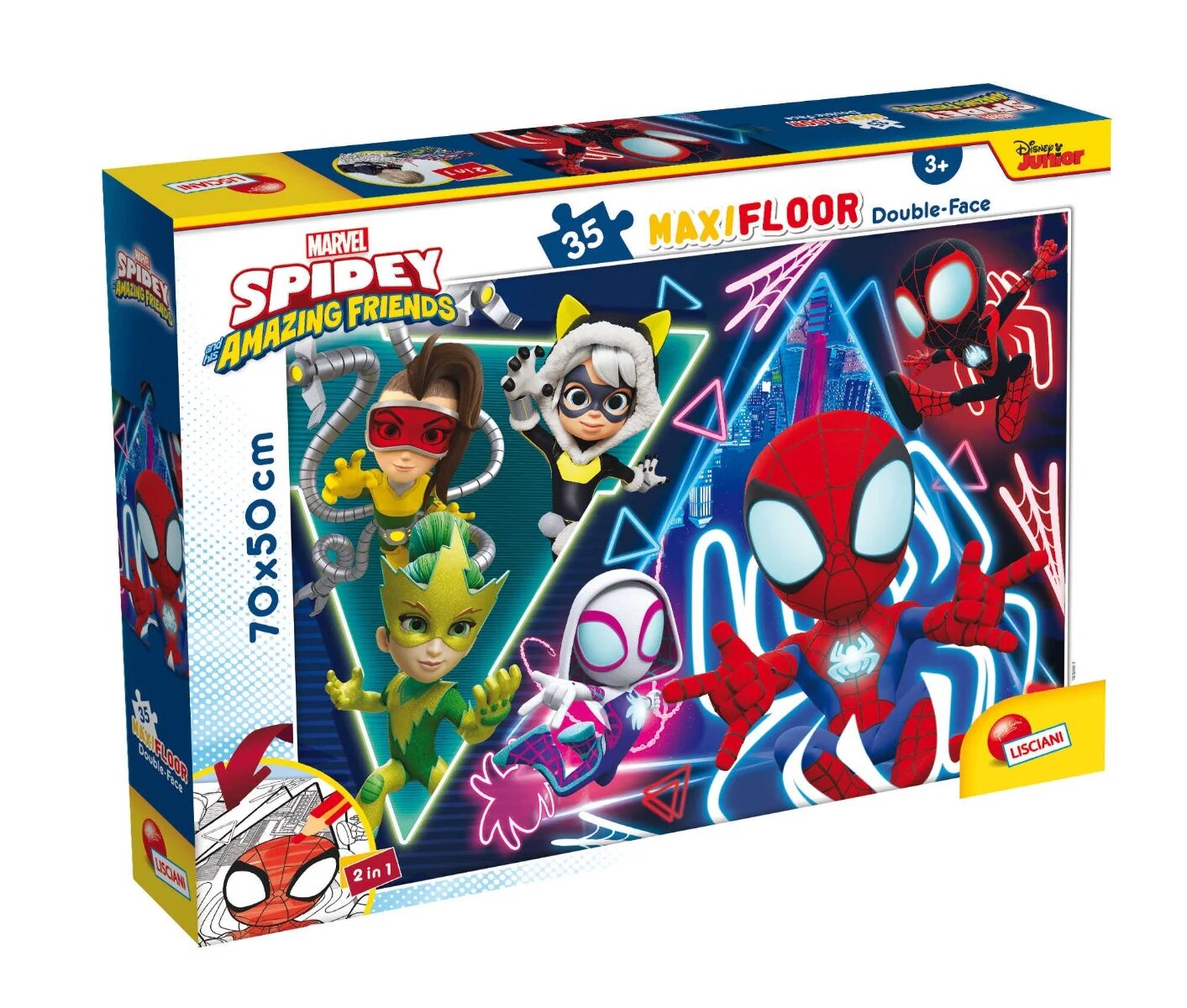 LISCIANI Puzzle de podea Marvel Spidey Maxi 35 piese