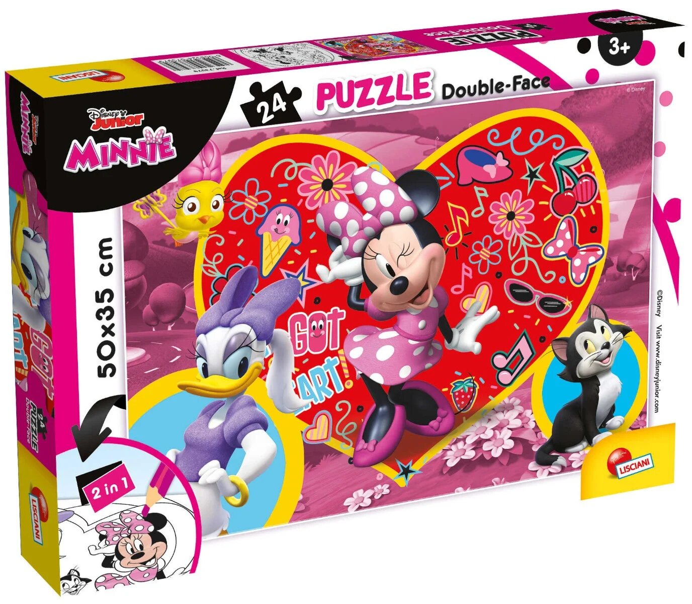 LISCIANI Puzzle Disney Minnie Mouse Plus 24 piese