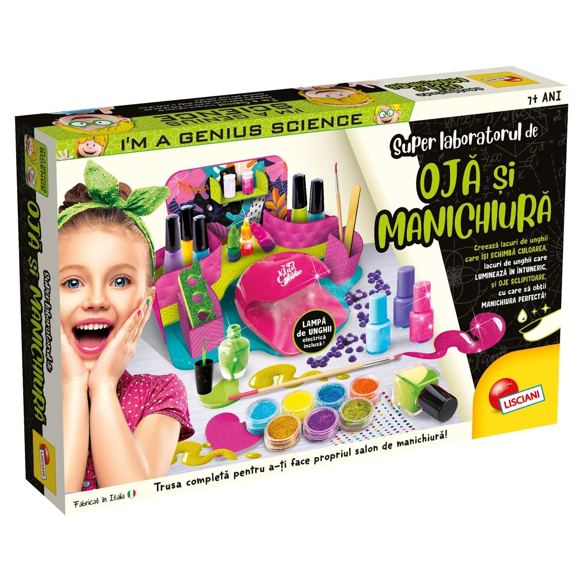 LISCIANI Set de joaca Laboratorul de oja si manichiura