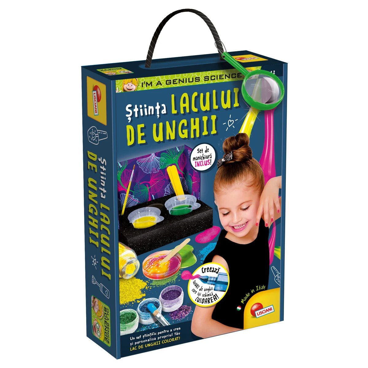 LISCIANI Set de stiinta Laboratorul de unghii