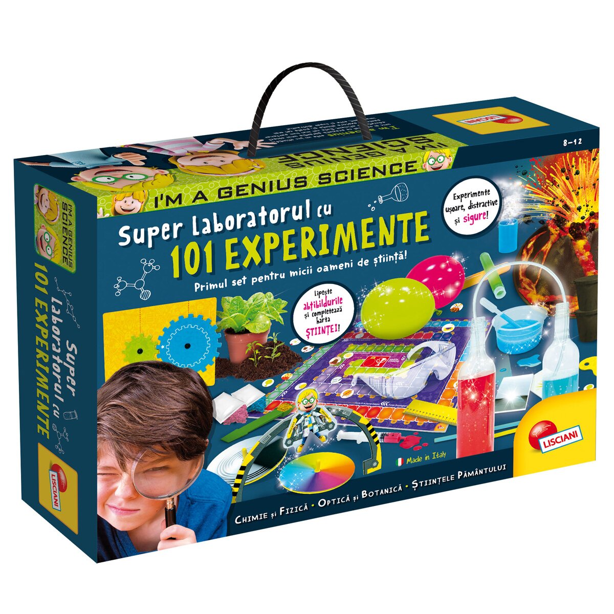 LISCIANI Set de stiinta Super Laboratorul de 101 experimente