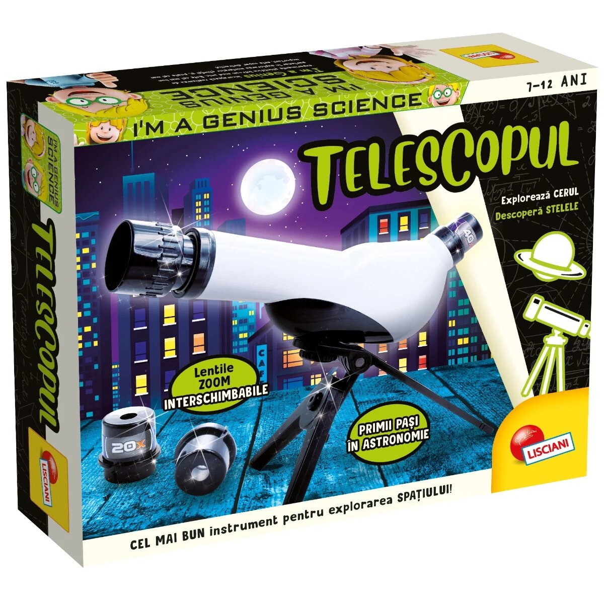 LISCIANI Set de stiinta Telescopul