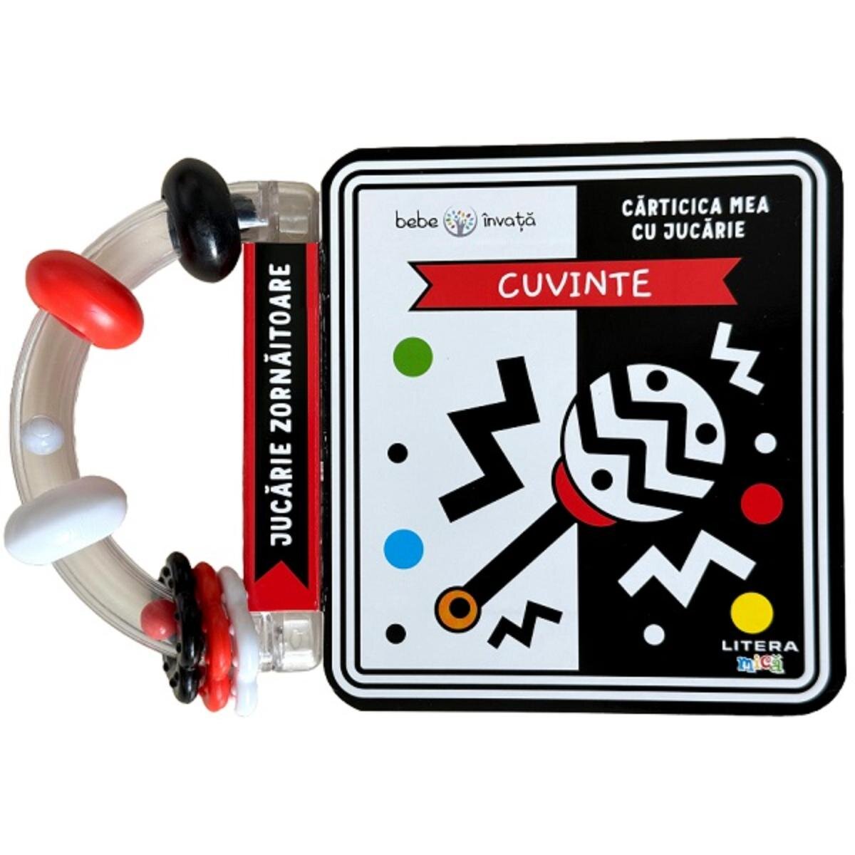 Litera Bebe invata Cuvinte Carticica mea cu jucarie