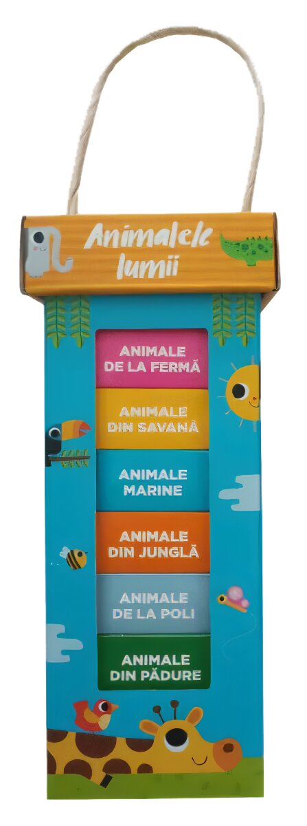 Litera Cutie Animalele lumii