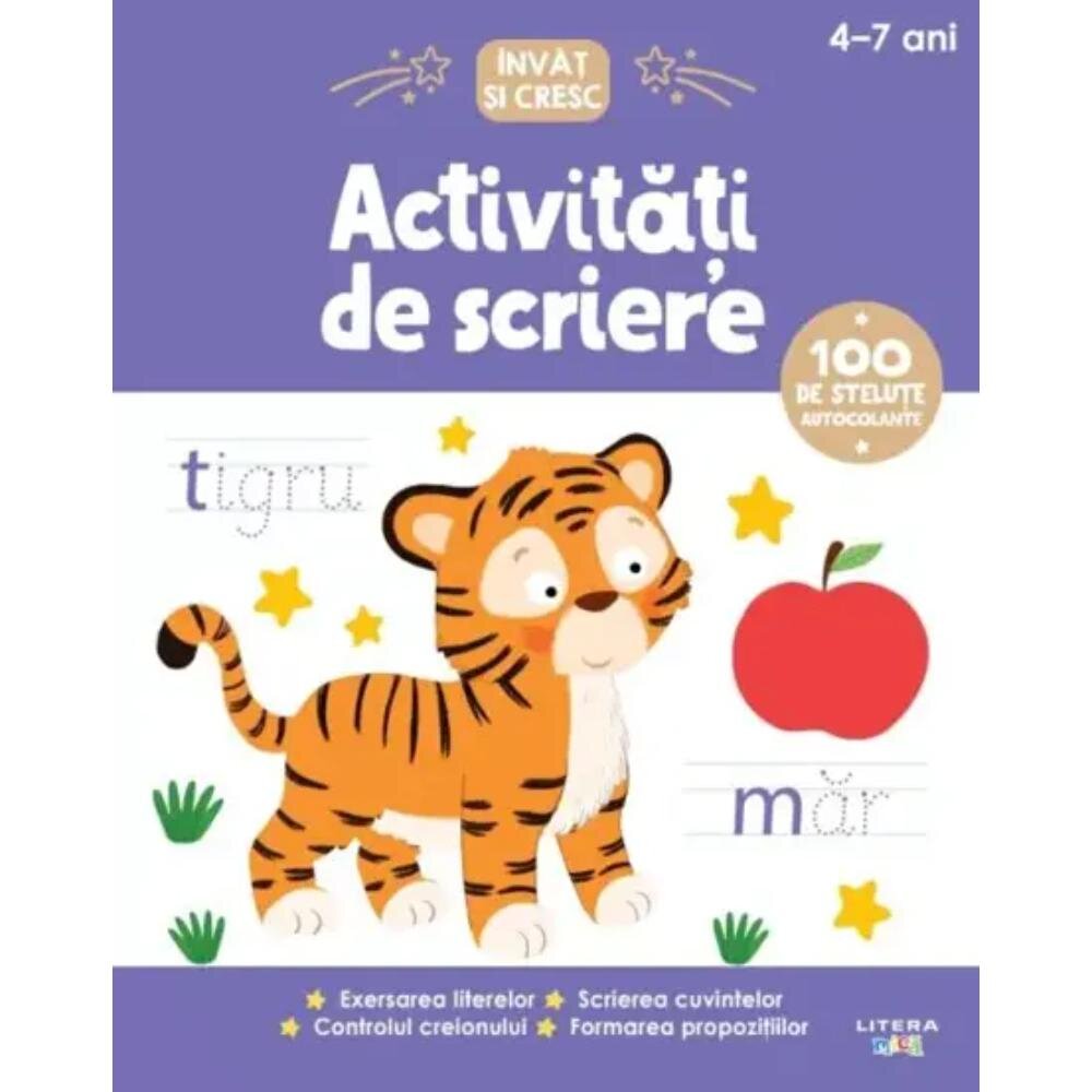 Litera Invat si cresc Activitati de scriere