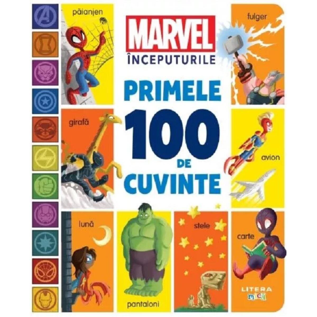 Litera Marvel inceputurile Primele 100 de cuvinte