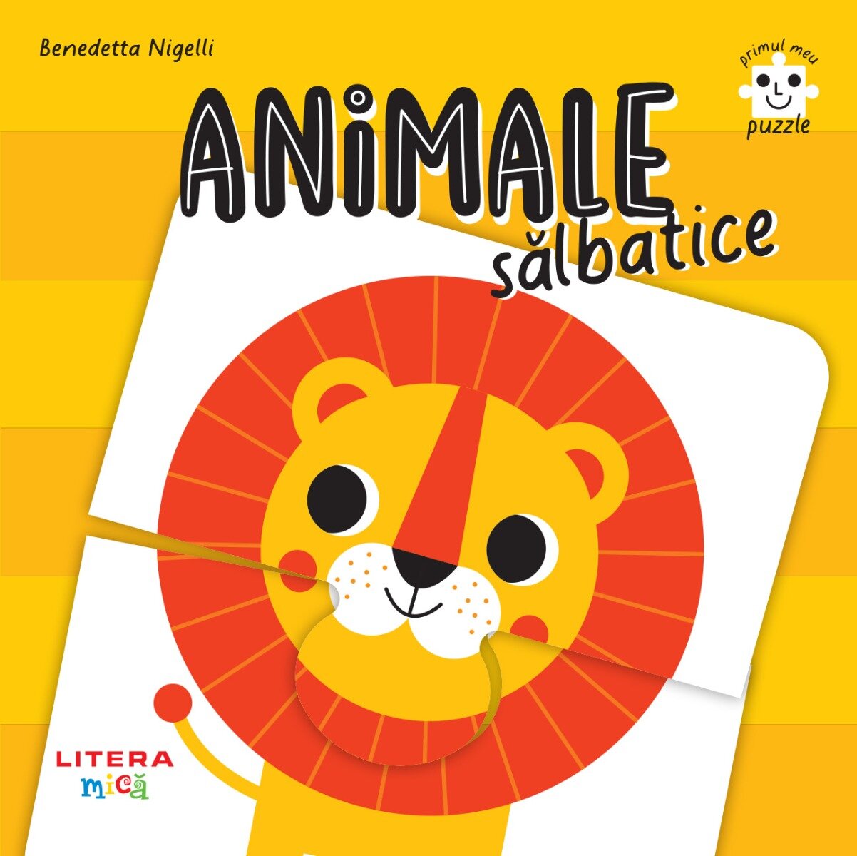 Litera Primul meu puzzle Animale salbatice
