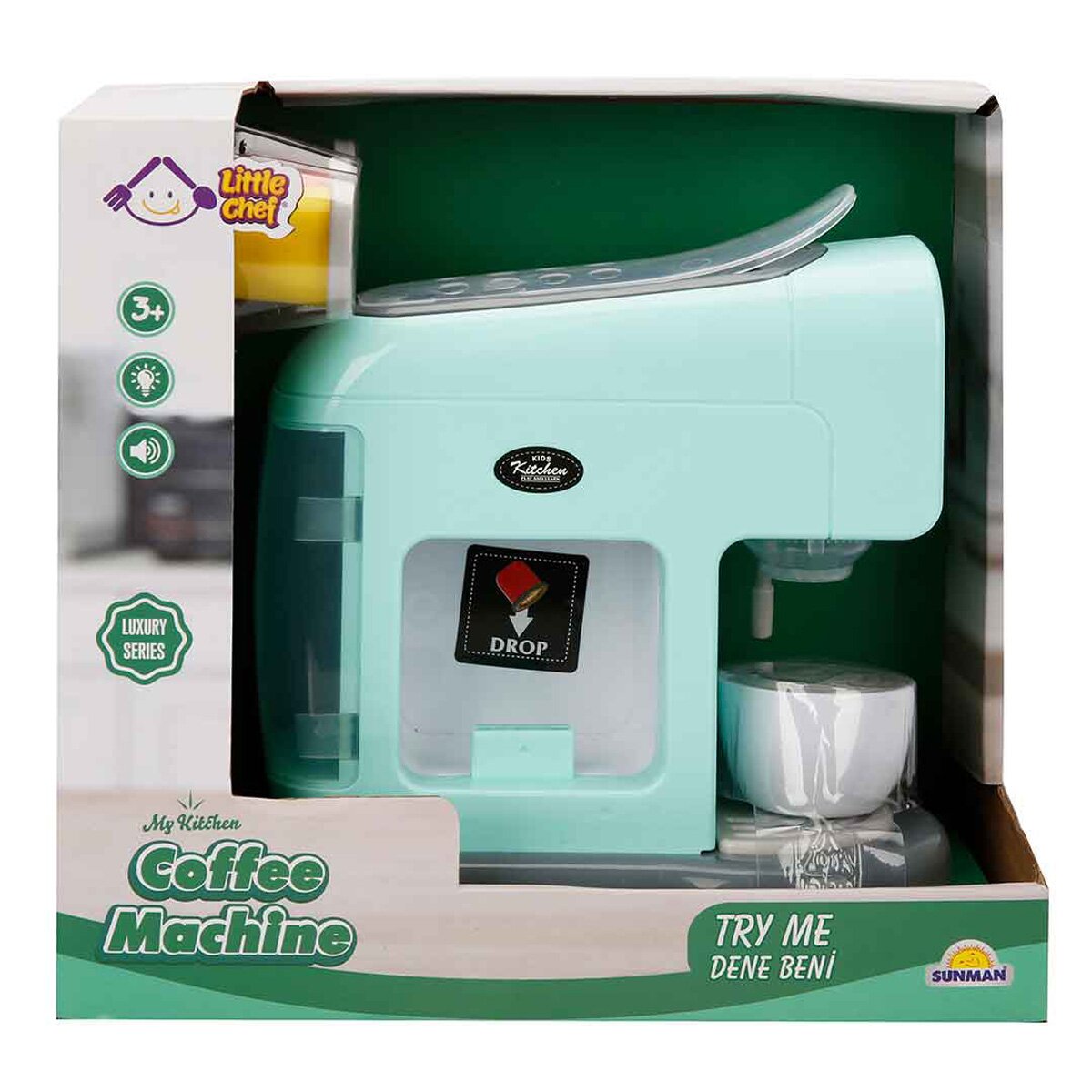 Little Chef Aparat de cafea cu capsule cu sunete si lumini