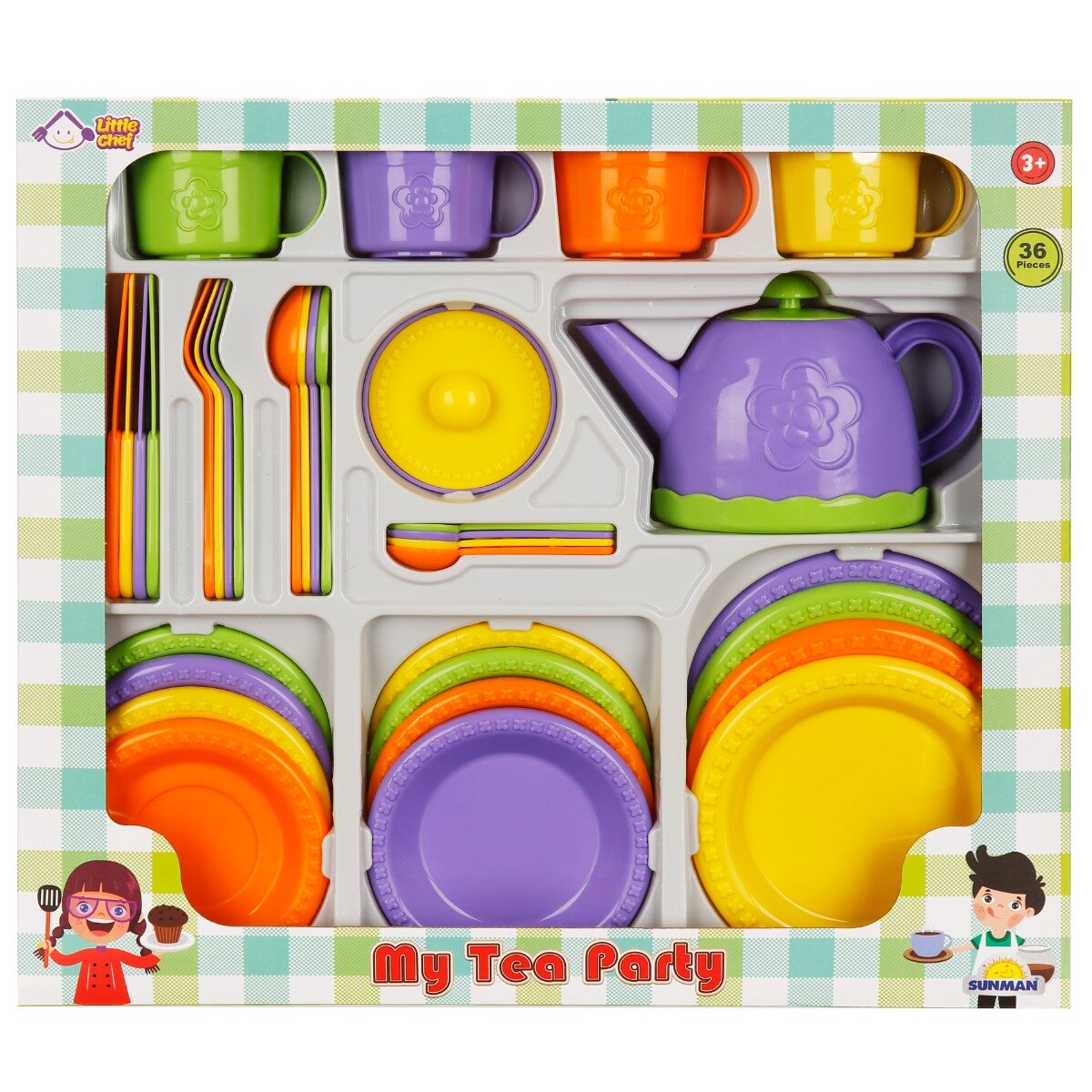 Little Chef Set de ceai 36 piese