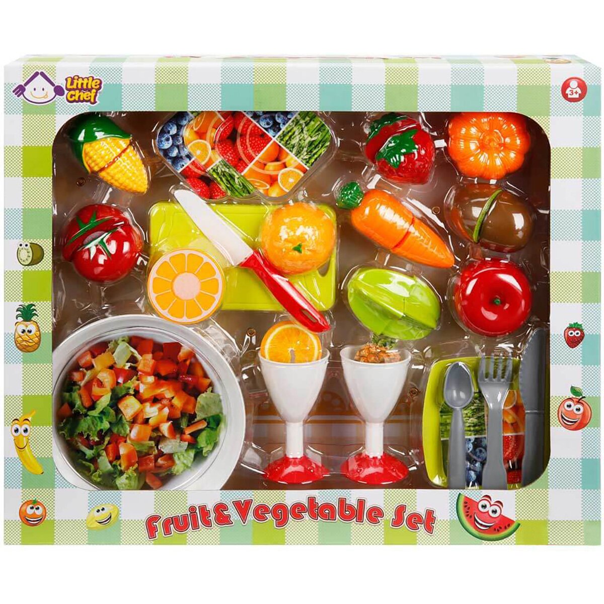 Little Chef Set fructe si legume