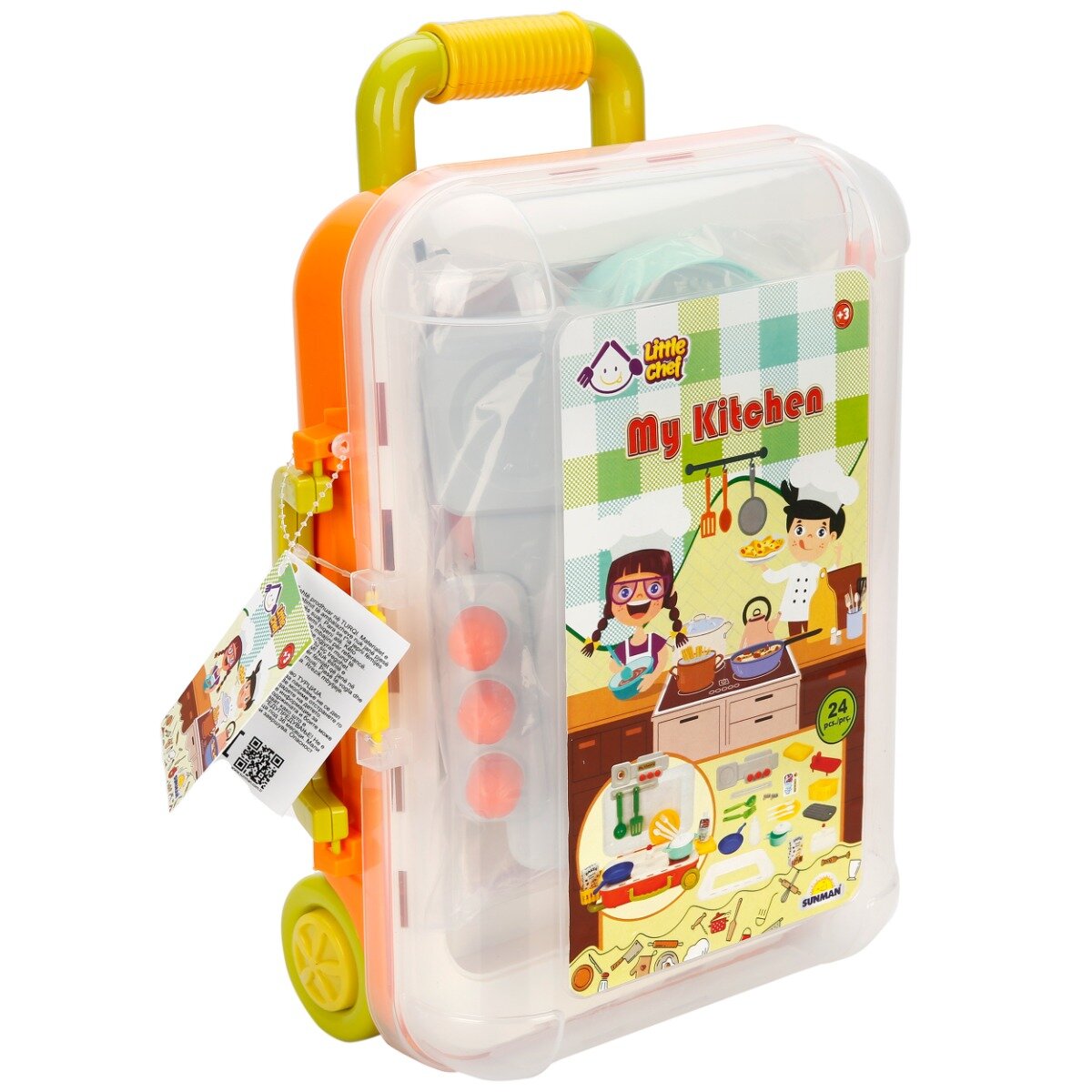 Little Chef Set ustensile pentru bucatarie 24 piese