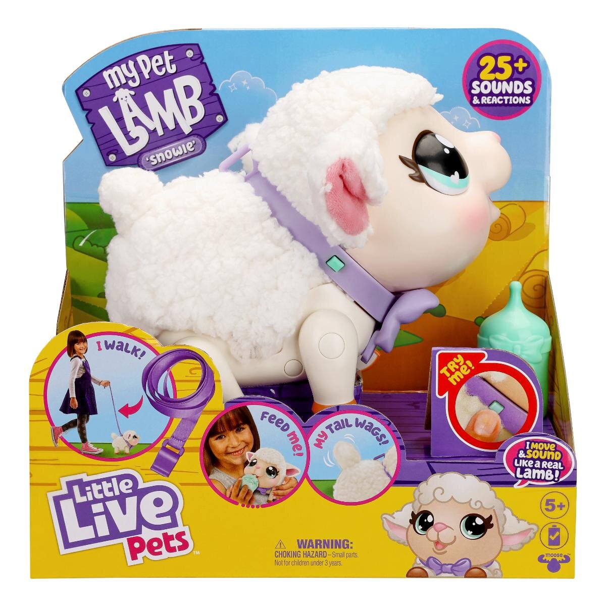 Little Live Pets Jucarie interactiva Mielul Snowie