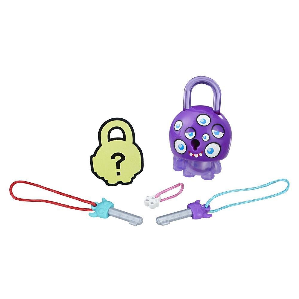Lock Stars Figurina breloc - Monstru mov cu ochi (E3205)