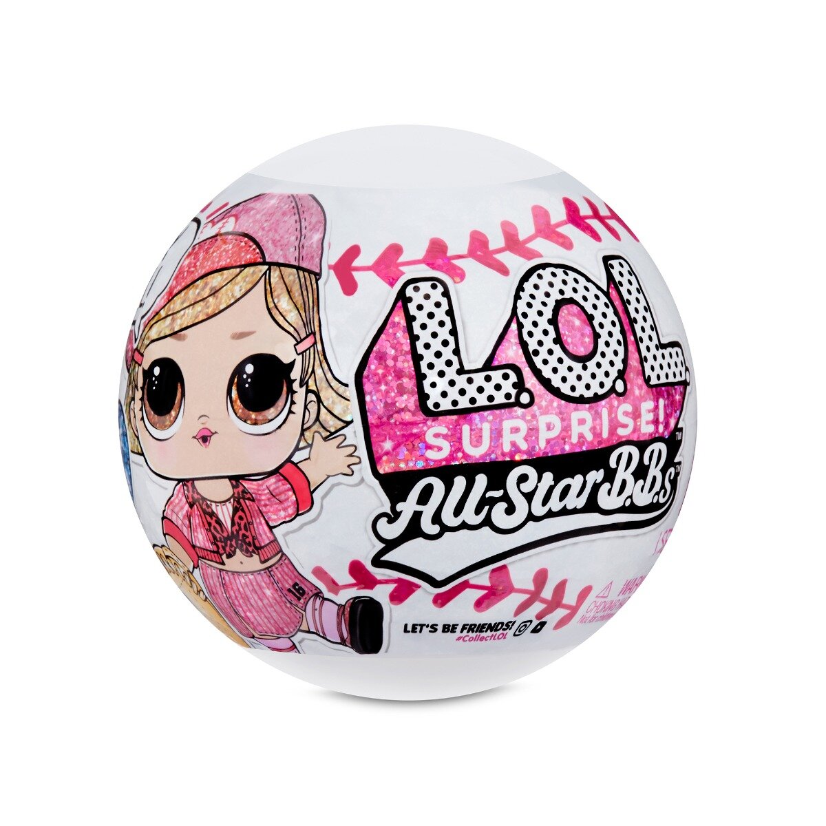 LOL Papusa Surprise All Star B.B.s Baseball 8 Surprize S1