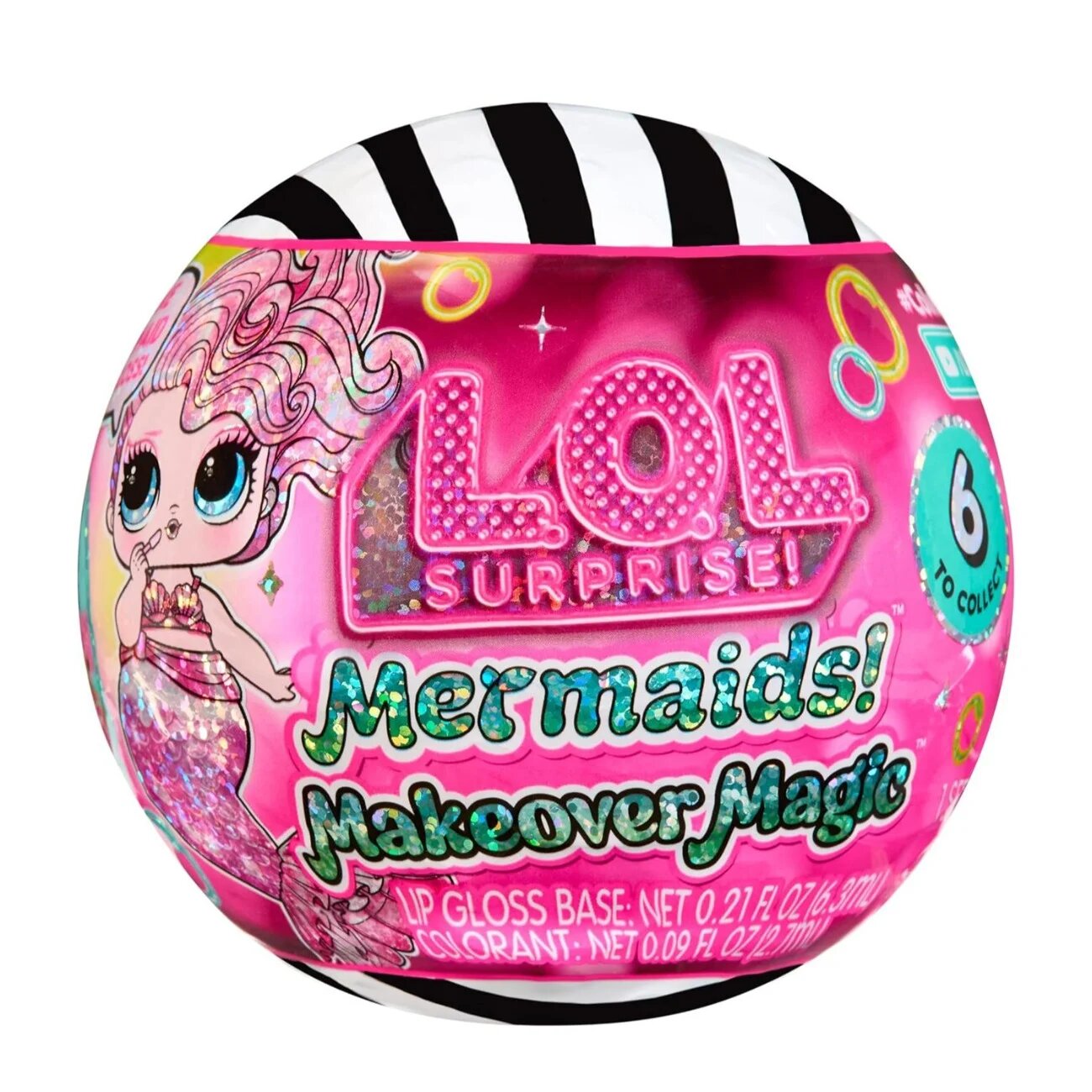 LOL Papusa surpriza Surprise Mermaids Makeover Magic Tots 596301EUC