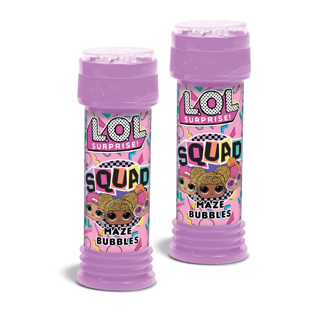 LOL Set 2 tuburi baloane de sapun Surprise Squad