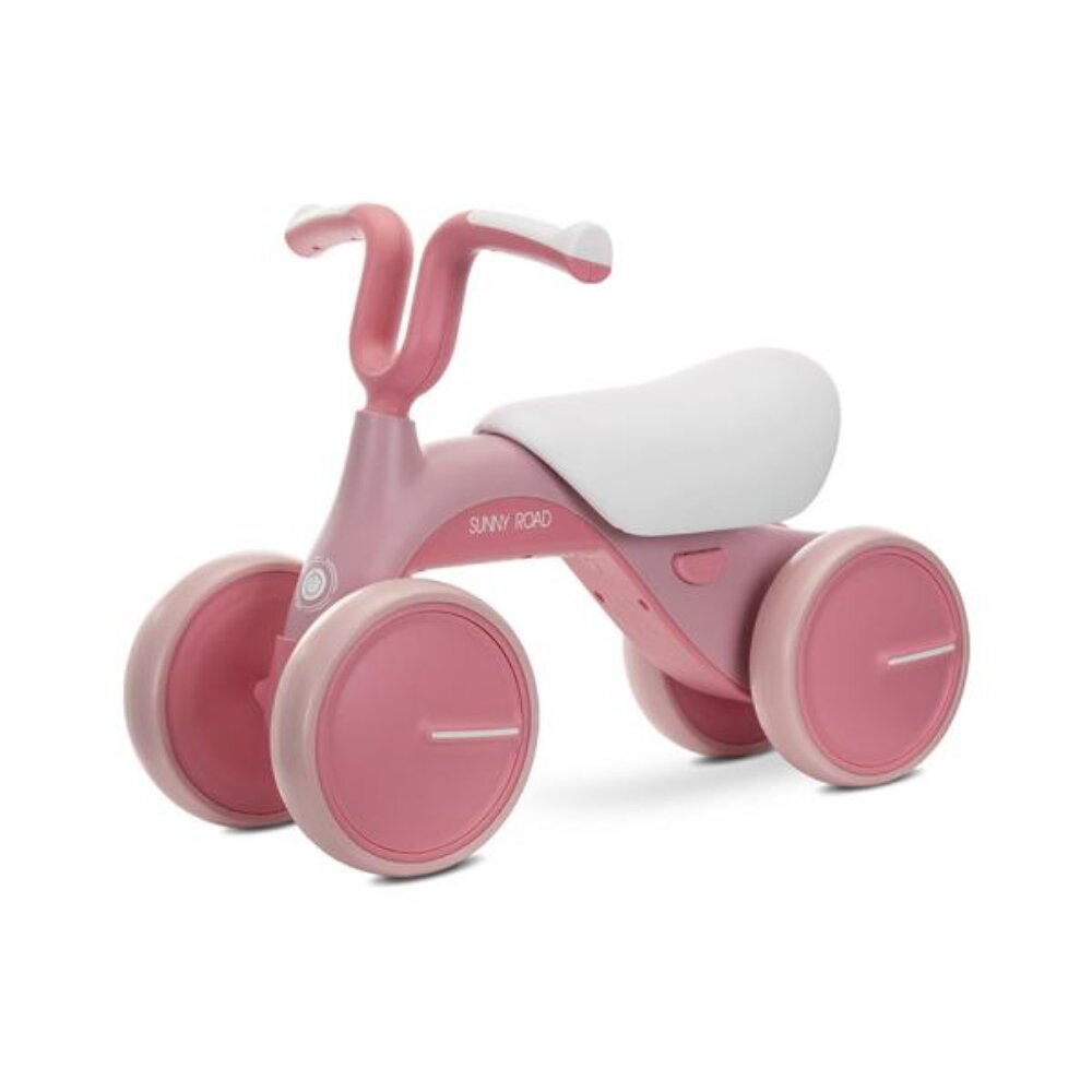 LORELLI Bicicleta de echilibru Sunny Road scaun reglabil lumini si muzica Pink