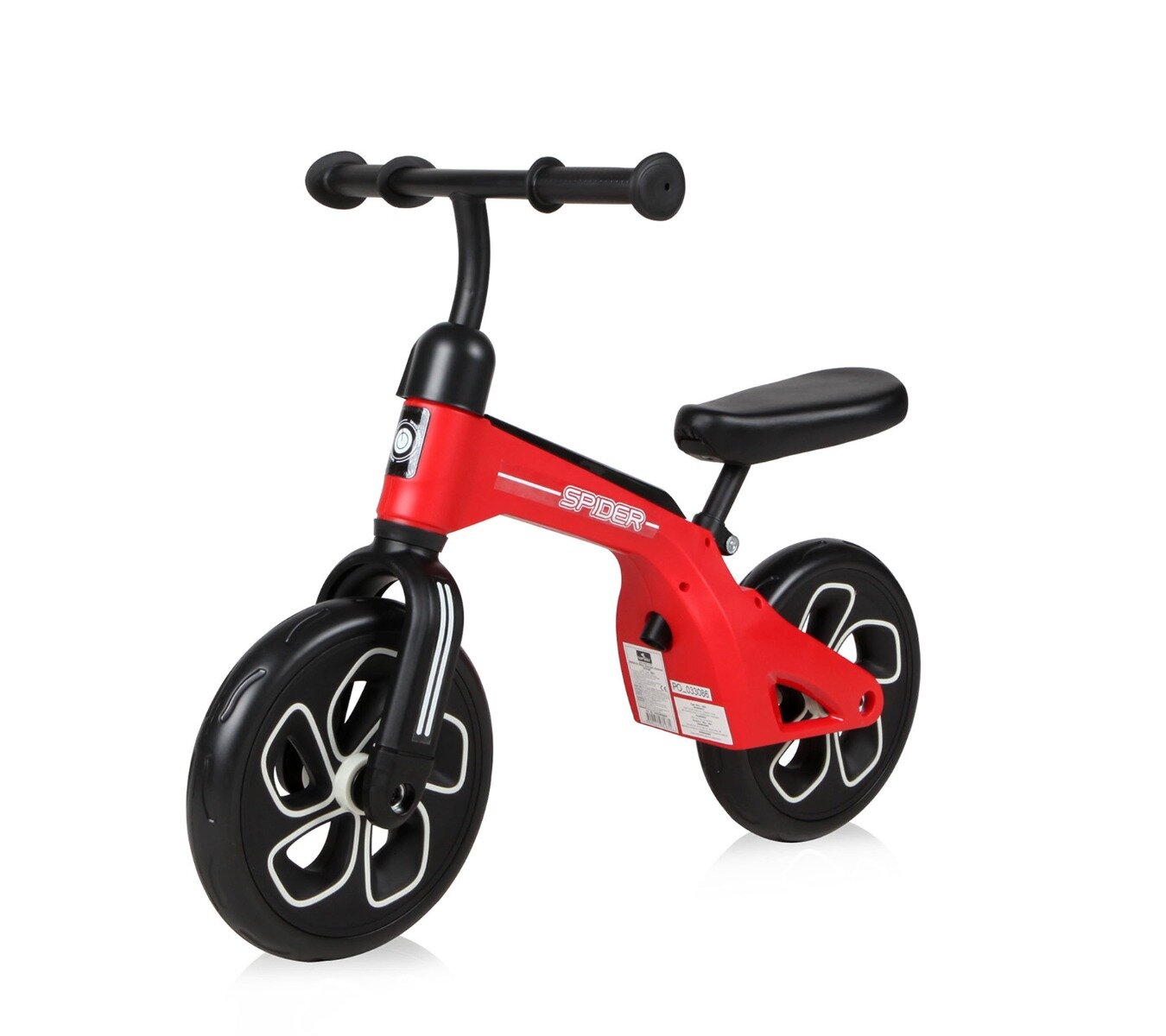 LORELLI Bicicleta de tranzitie fara pedale roti mari Spider Red