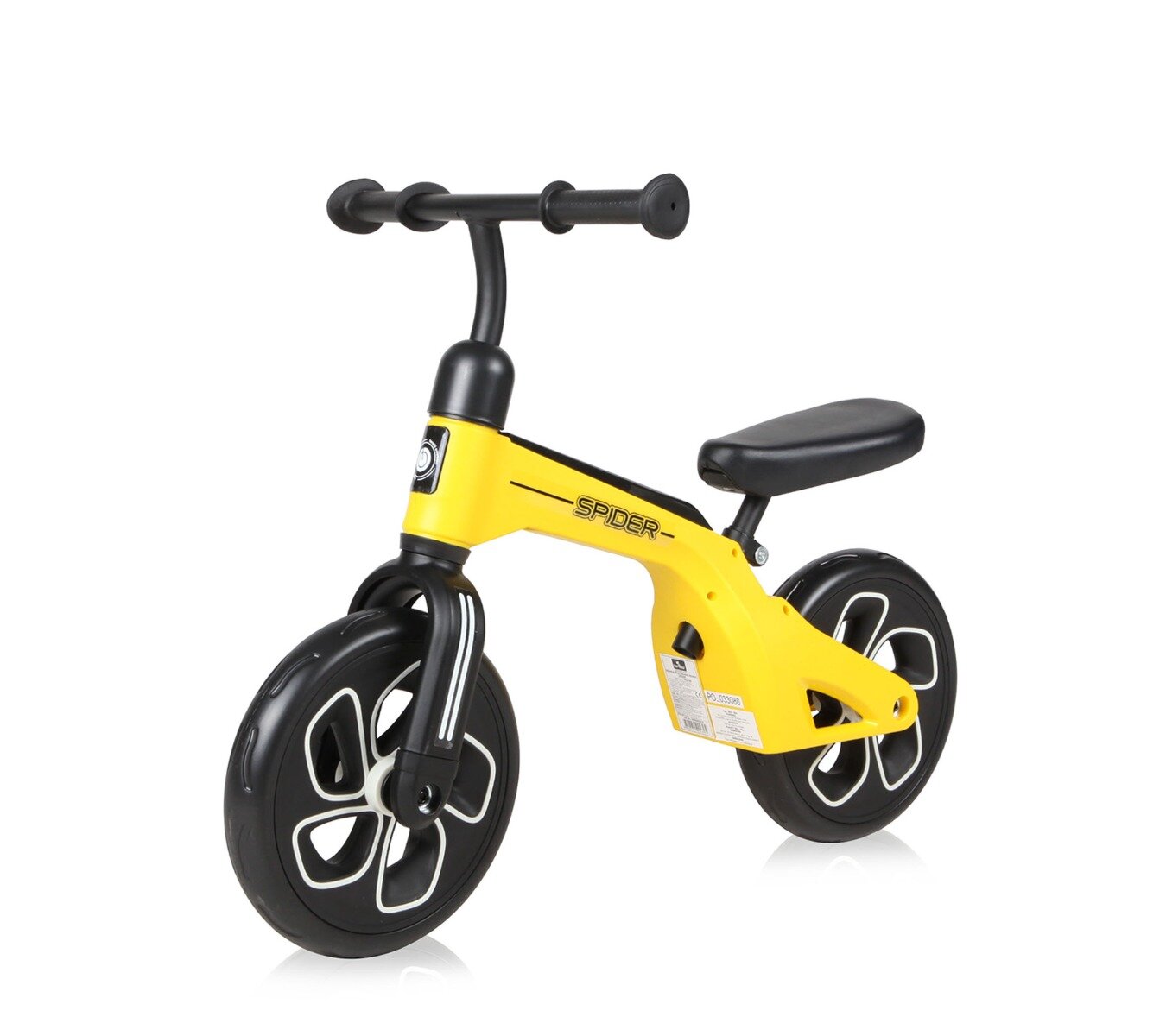 LORELLI Bicicleta de tranzitie fara pedale roti mari Spider Yellow