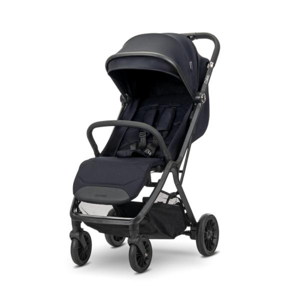 LORELLI Carucior pentru copii Calista pliere automata cadru aluminiu pana la 22 kg Black