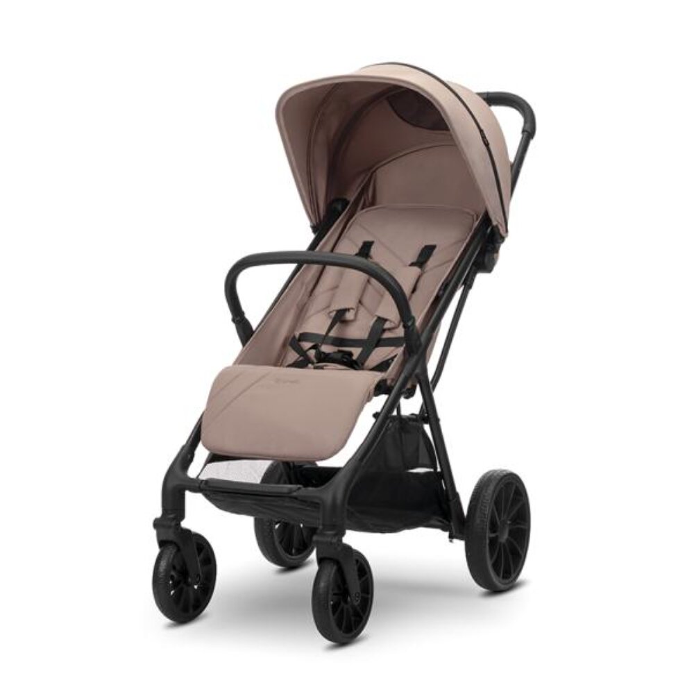 LORELLI Carucior pentru copii Nuvella pliere cu o mana spatar reglabil pana la 22 kg Beige