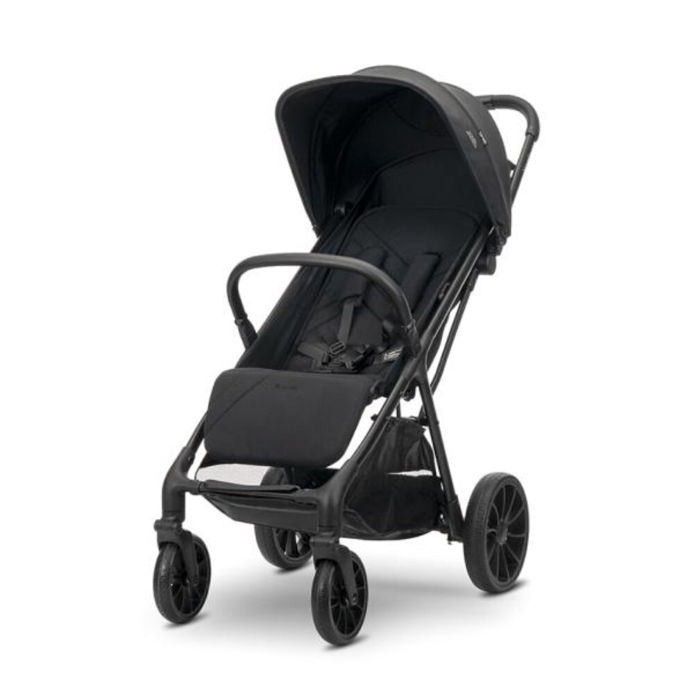 LORELLI Carucior pentru copii Nuvella pliere cu o mana spatar reglabil pana la 22 kg Black