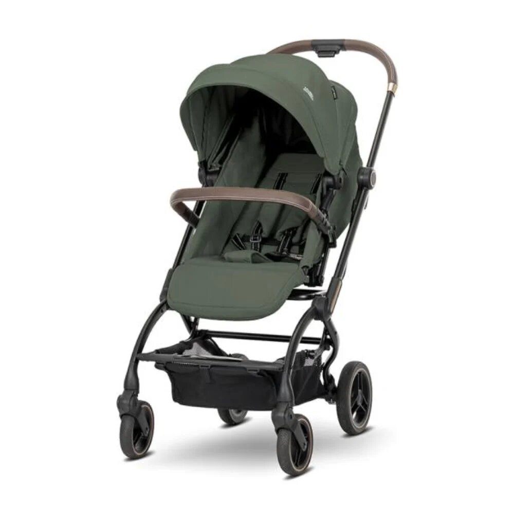 LORELLI Carucior pentru nou-nascut Makaya cu scaun rotativ 360 grade cadru din aluminiu pana la 22 kg Green