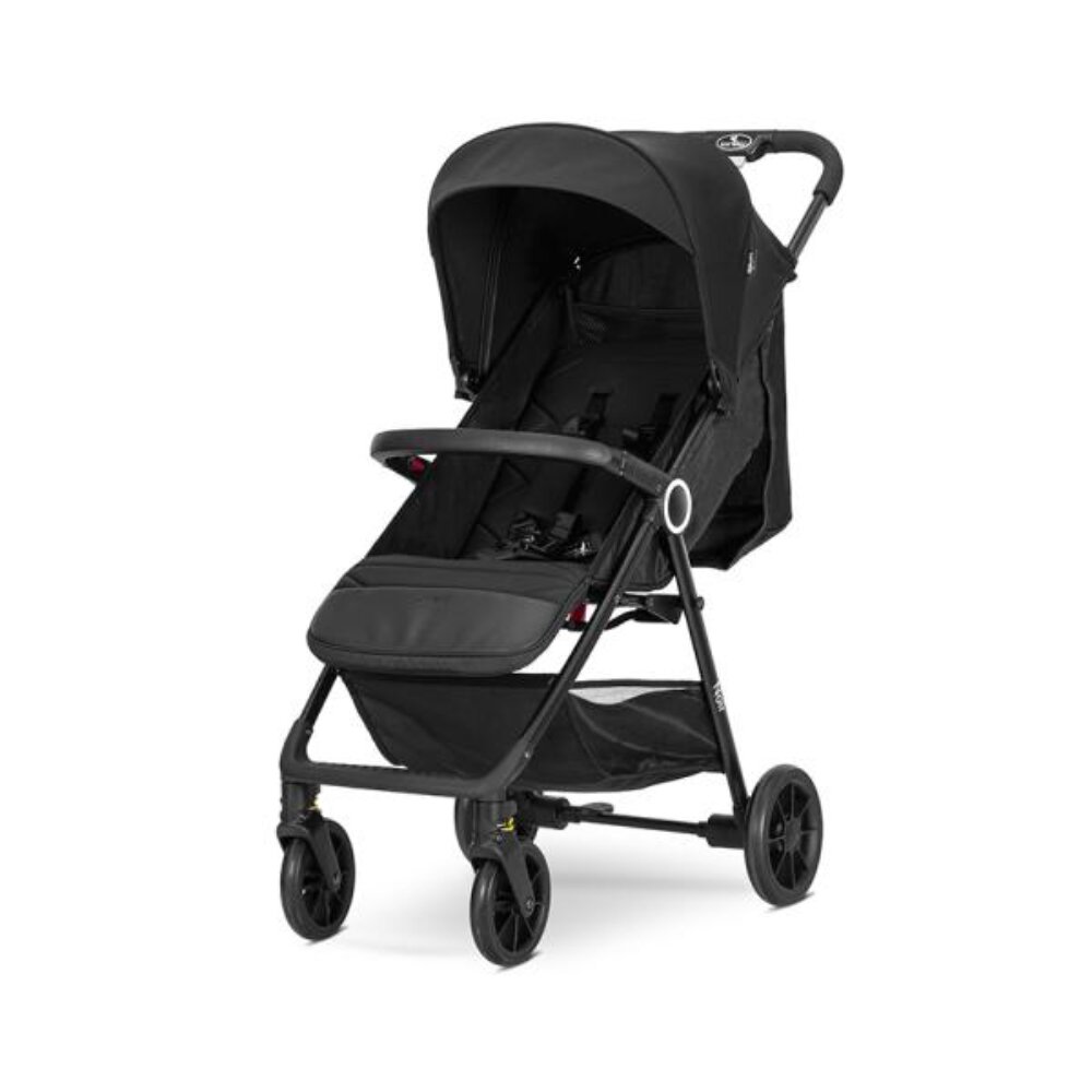 LORELLI Carucior pentru nou-nascut Noir sistem de pliere cu o singura mana pana la 22 kg Black