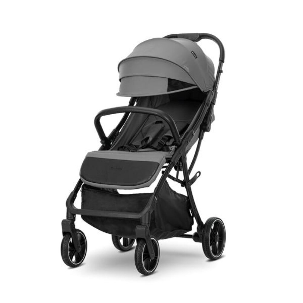 LORELLI Carucior sport Minori sistem de pliere cu o singura mana spatar reglabil cu mecanism husa textila UV 50+ Grey