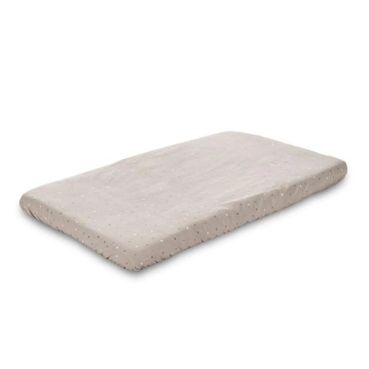 LORELLI Cearceaf cu elastic pentru patut 98 x 65 cm 100% bumbac ranforce Beige Sky