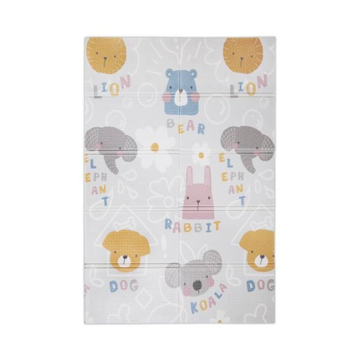 LORELLI Covoras de joaca termic din spuma XPE design cu doua fete pliabil impermeabil 120 x 180 cm Buddies and Stars